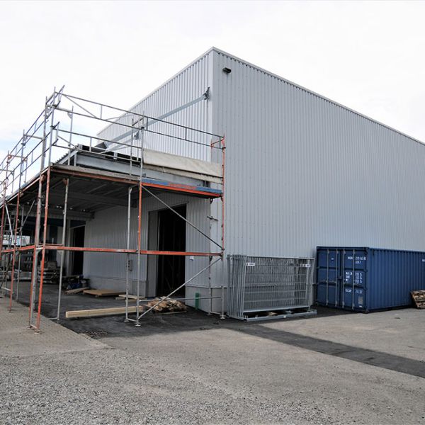 Erweiterung Palettenlager